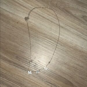 Gold MRS necklace